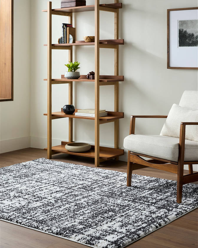 Arnita Modern Charcoal Area Rug
