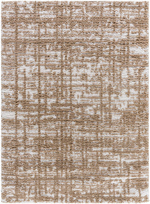 Arnita Modern Dark Brown Area Rug