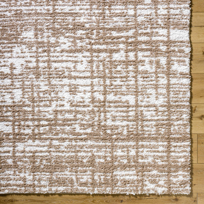 Arnita Modern Dark Brown Area Rug