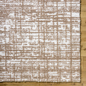 Arnita Modern Dark Brown Area Rug