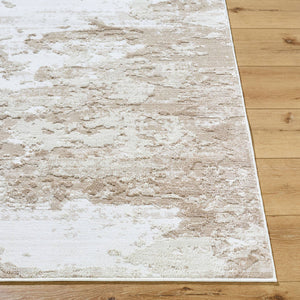 Emmylou Modern Light Brown/Light Beige Area Rug