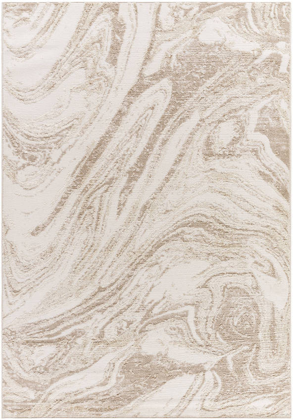 Thayne Modern Light Brown Area Rug