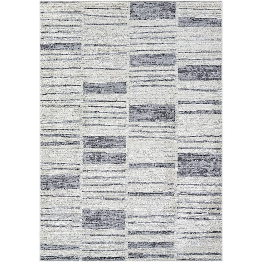Aldwin Modern Light Gray Area Rug