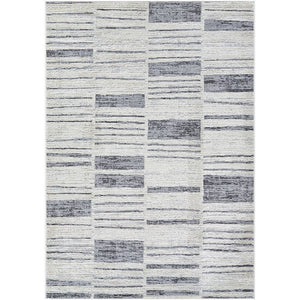 Aldwin Modern Light Gray Area Rug