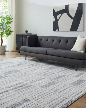 Aldwin Modern Light Gray Area Rug