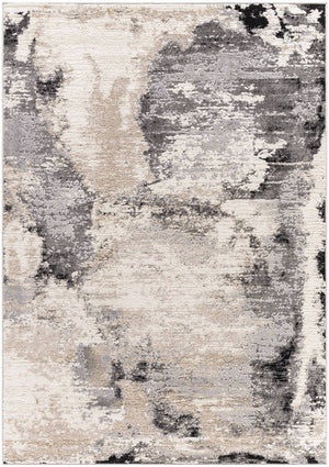 Sheleena Modern Black Area Rug