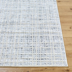 Kerrobert Modern Light Beige/Light Gray Area Rug