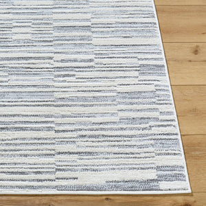 Superior Modern Light Beige Area Rug