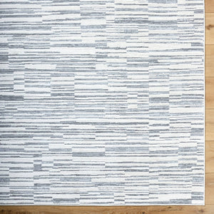 Superior Modern Light Beige Area Rug