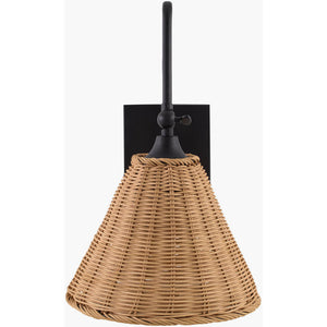 Lindzie Rustic Black Wall Sconces