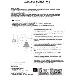 Lindzie Rustic Black Wall Sconces