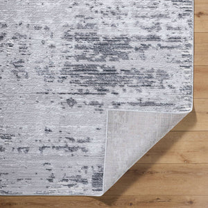 Barri Modern Light Slate Area Rug