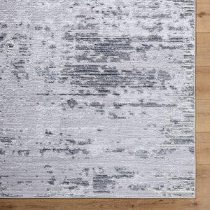 Barri Modern Light Slate Area Rug