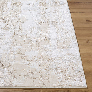 Elin Modern Tan/Cream Area Rug