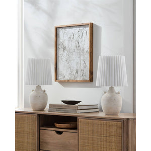 Jeronimo Modern Cream Table Lamp