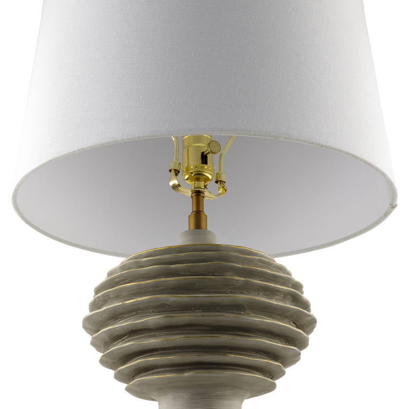 Chason Rustic Gray Table Lamp