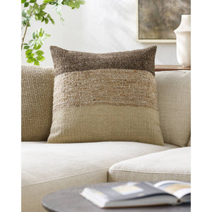 Markcus Dark Brown Pillow Cover
