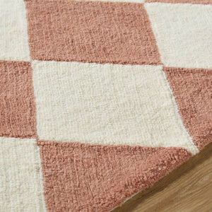 Tamera Global Terracotta Washable Area Rug