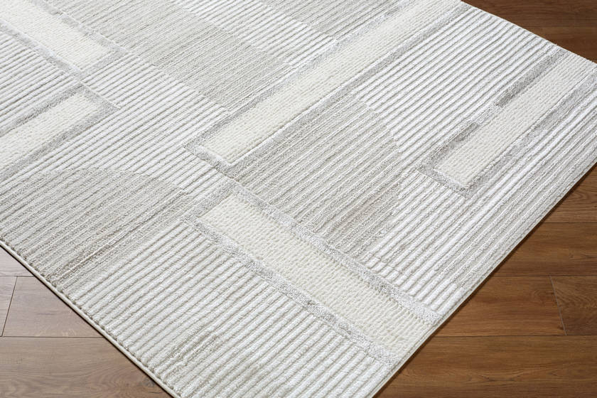 Candace Modern Light Gray Area Rug