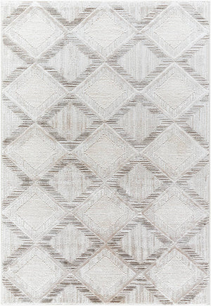 Cynda Modern Ivory Area Rug