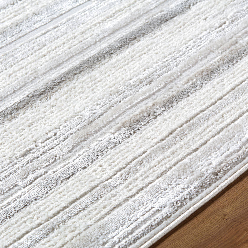 Ieshia Modern Ivory/Cream Brown Area Rug