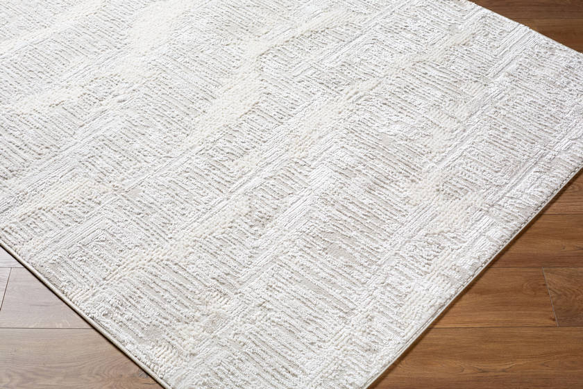 Iveth Modern Ivory Area Rug