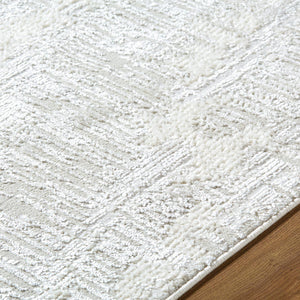 Iveth Modern Ivory Area Rug