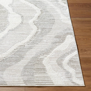 Iveliz Modern Ivory Area Rug