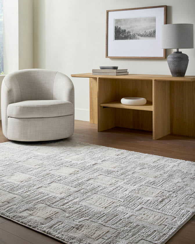 Gaspare Modern Light Beige Area Rug