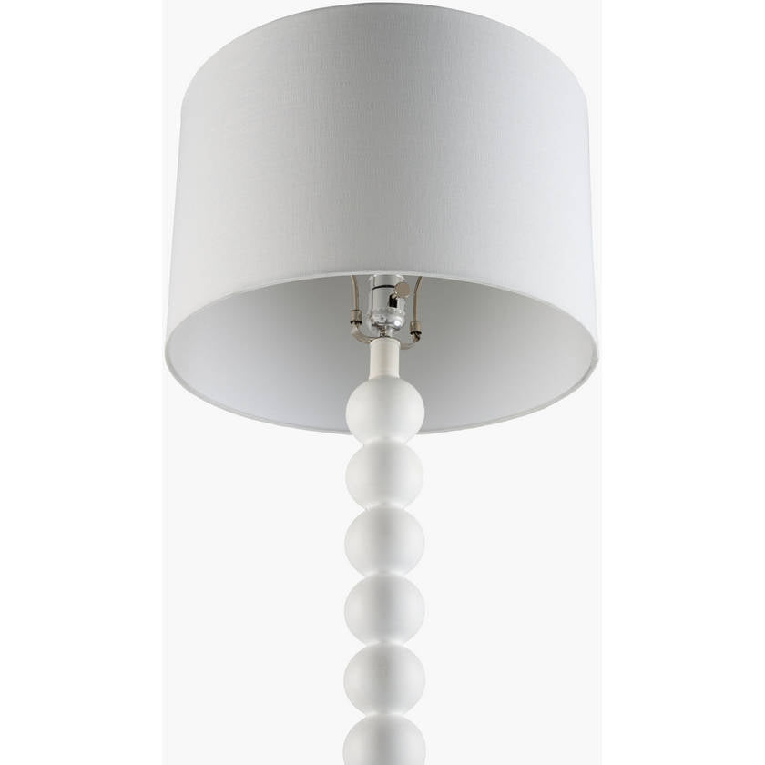Camilia Traditional White Floor Lamp