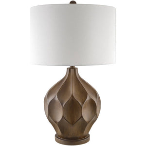 Elston Traditional Brown Table Lamp