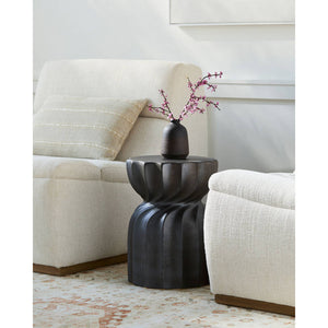Elixhausen Charcoal Garden Stool