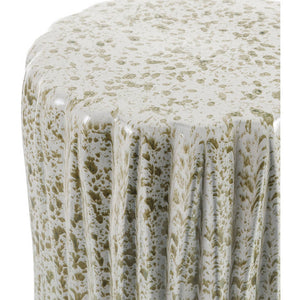 Mils Cream/Sage Garden Stool