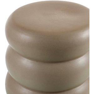 Damin Brown/Khaki Garden Stool