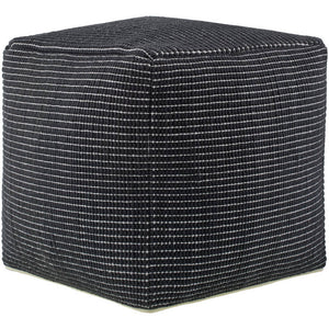 Ronald Black Pouf