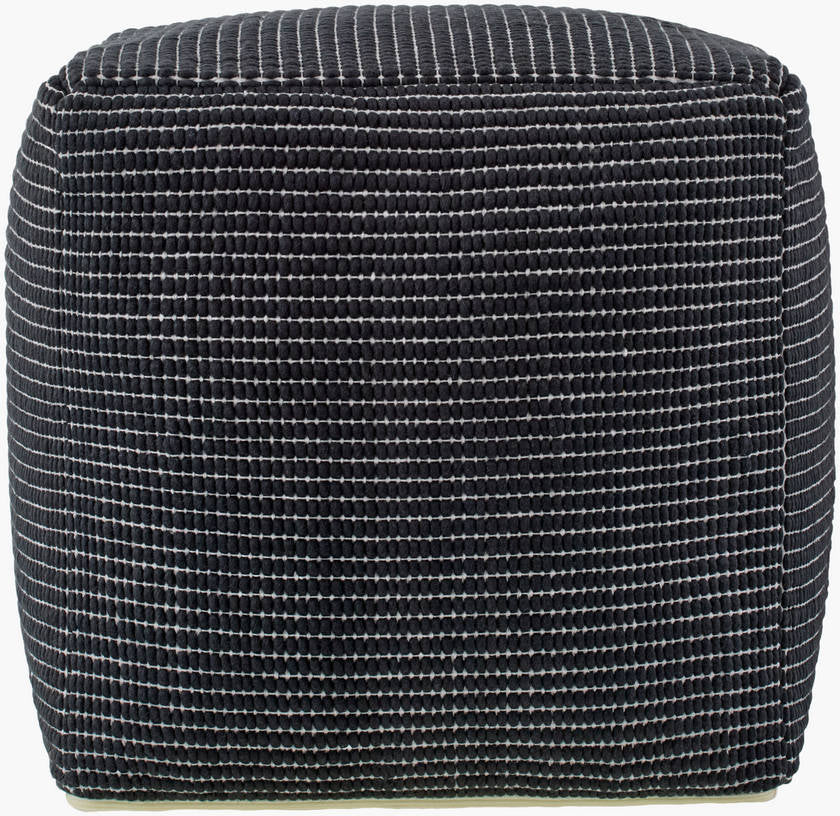 Ronald Black Pouf