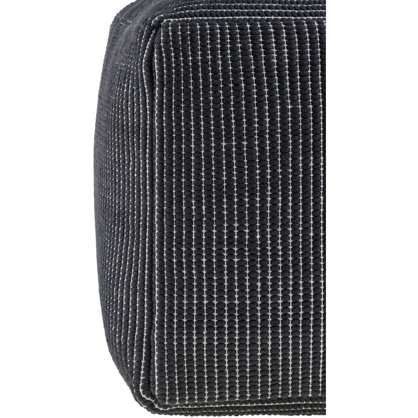 Ronald Black Pouf