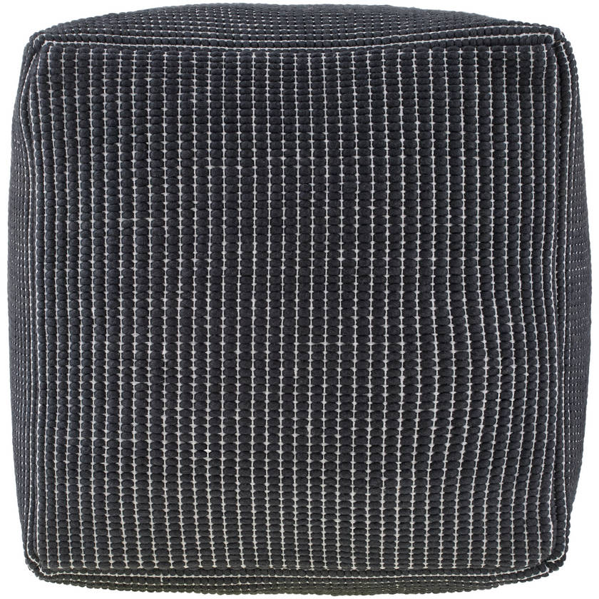 Ronald Black Pouf