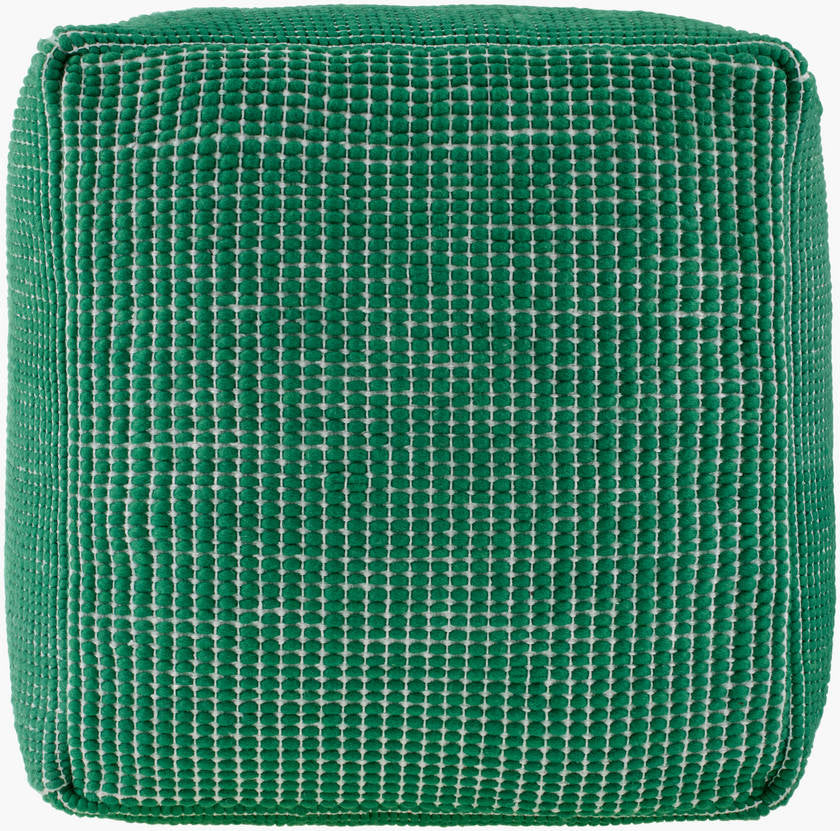Ronald Lunar Green Pouf