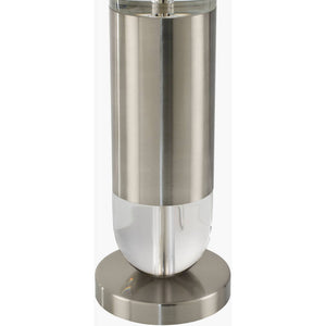 Shantel Modern Metallic - Nickel Table Lamp
