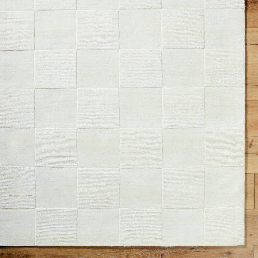 Deirdre Global Light Silver Area Rug