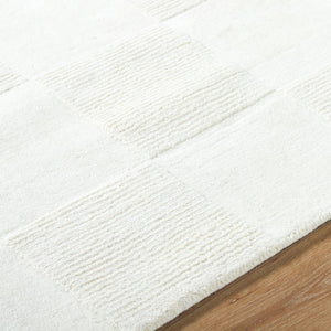 Deirdre Global Light Silver Area Rug