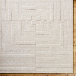 Diane Global Light Silver Area Rug