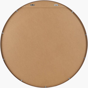 Jarron Modern Dark Brown Wall Mirror