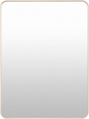 Renna Modern Brown Wall Mirror