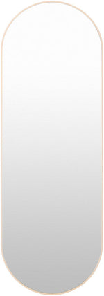 Ellyn Modern Brown Wall Mirror