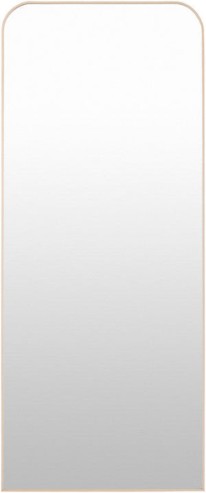 Lashunda Modern Brown Wall Mirror