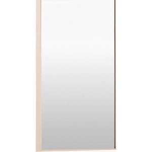 Lashunda Modern Brown Wall Mirror