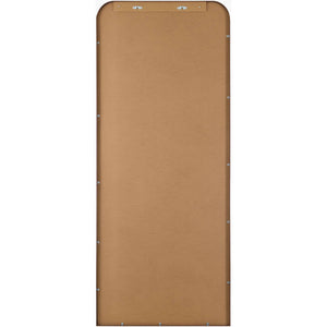 Lashunda Modern Dark Brown Wall Mirror