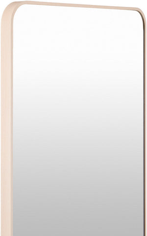 Shantaya Modern Brown Wall Mirror